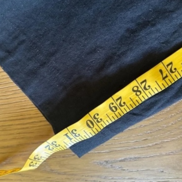 VINCE High Waist Pull-on Stretch Linen Blend Pants in Costal Navy - Picture 9 of 11